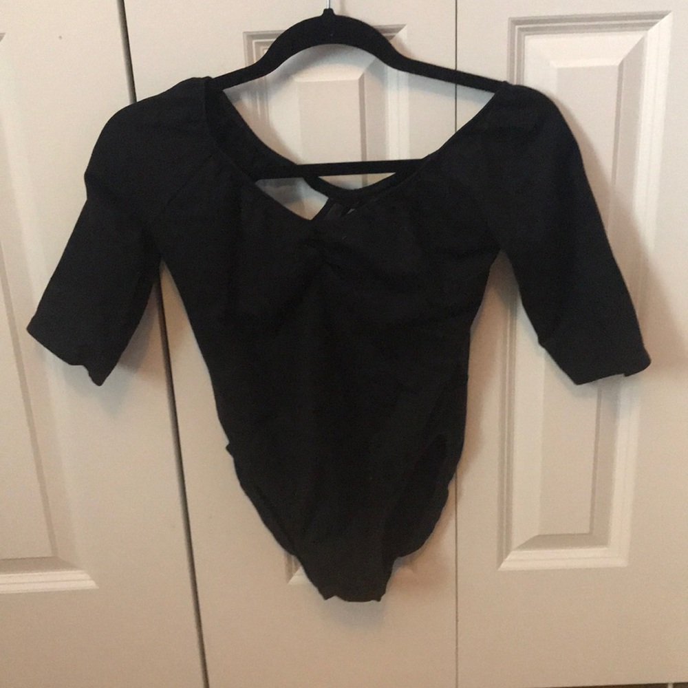 Black leotard